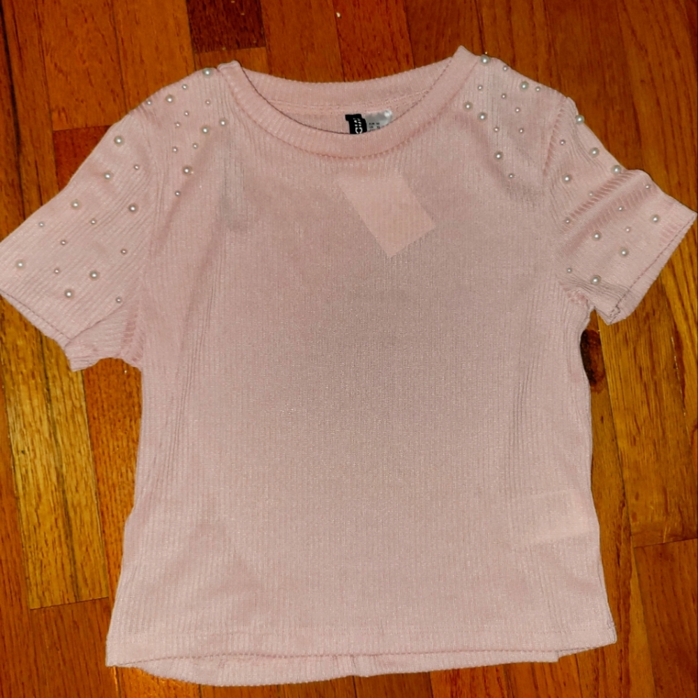 Blush pink shirt